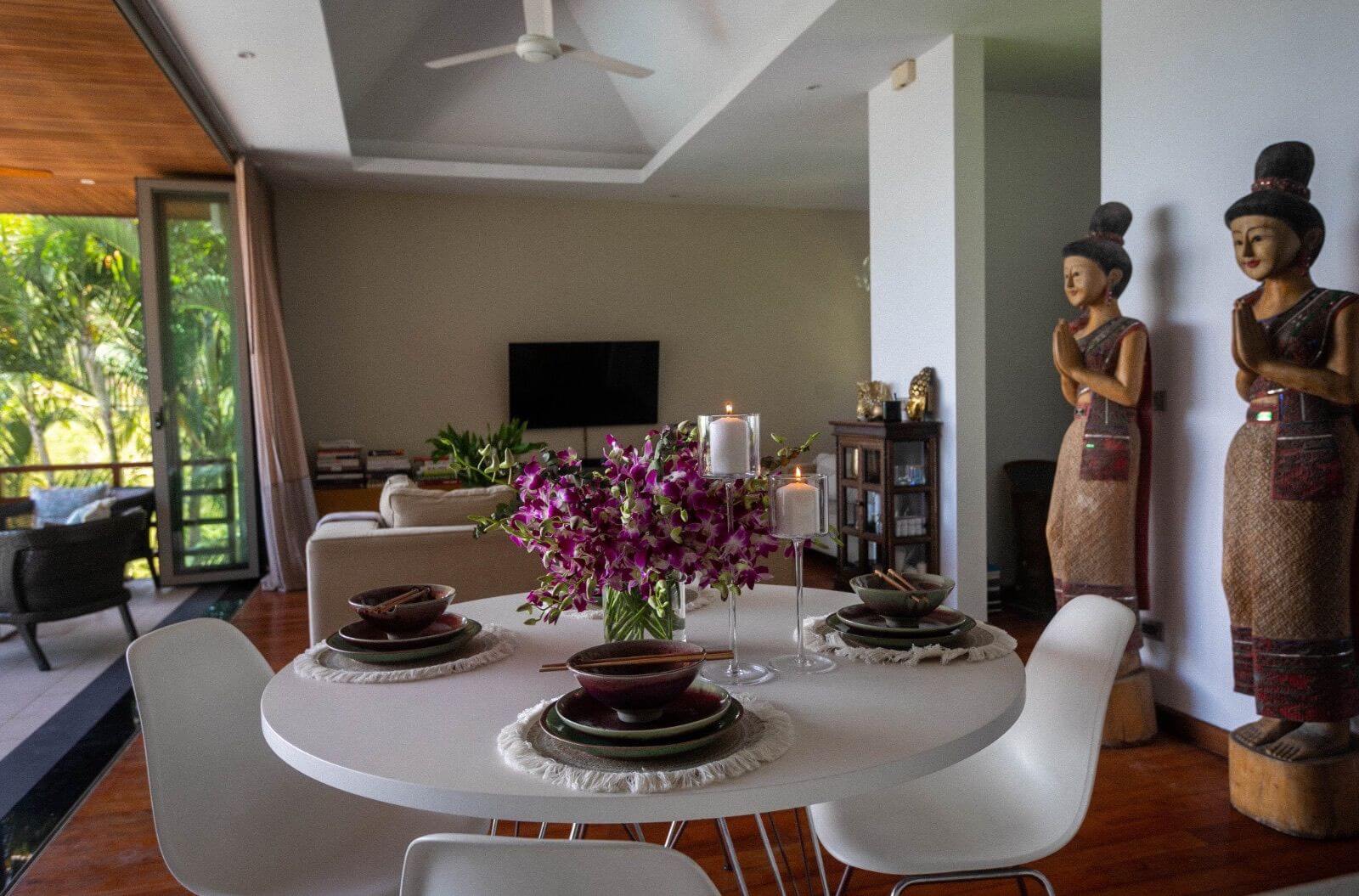 VILS-0059 - Atmospheric tropical 3-bedroom sea view villa with large private pool in Bang Por