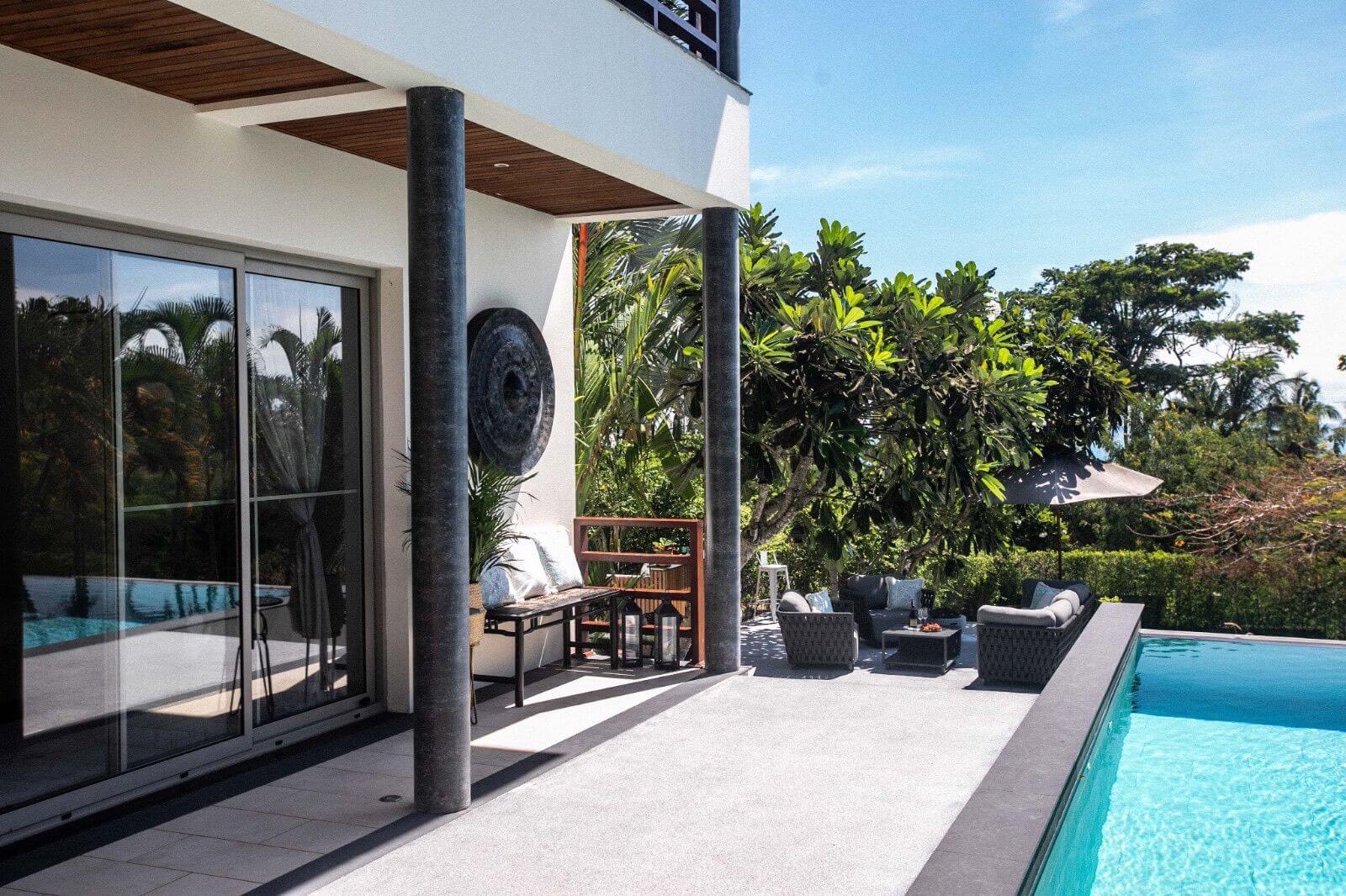 VILS-0059 - Atmospheric tropical 3-bedroom sea view villa with large private pool in Bang Por
