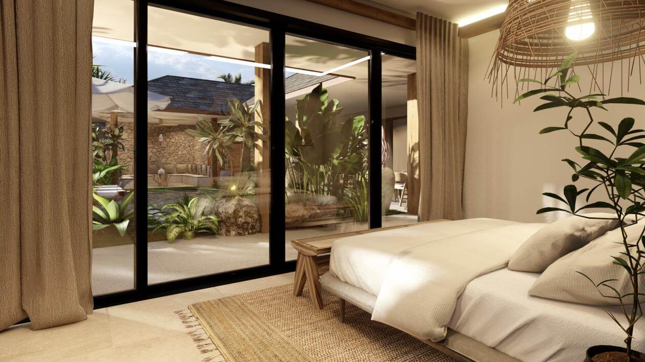 VILS-0044 - Off-plan private residence with 3–4 Bedroom and private pool, walking distance to the Beach in Lamai, Koh Samui – For Sale