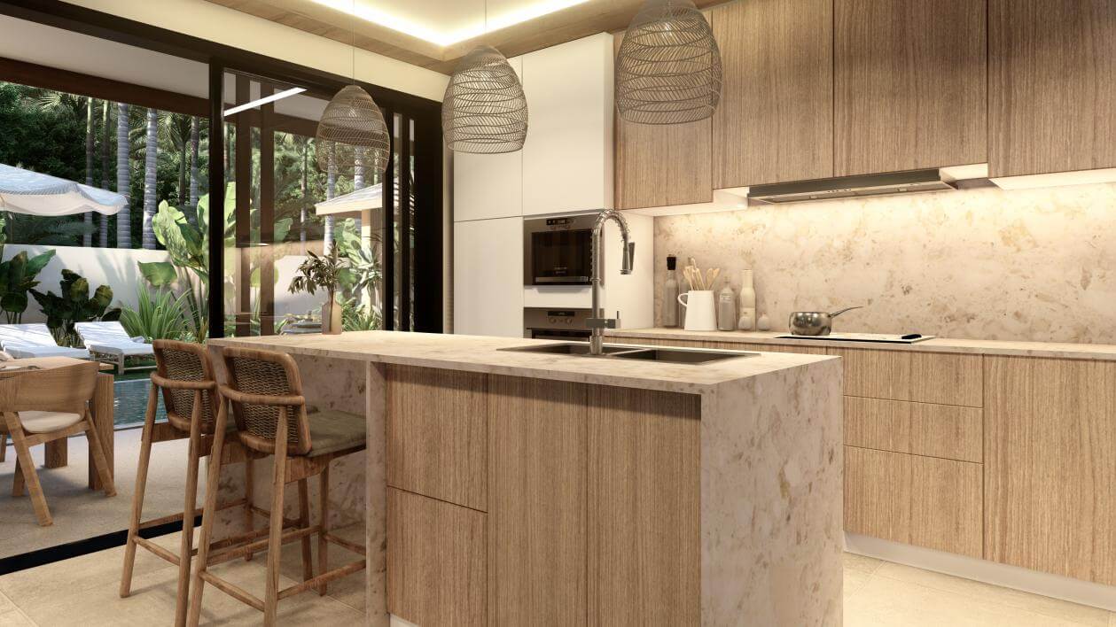 VILS-0044 - Off-plan private residence with 3–4 Bedroom and private pool, walking distance to the Beach in Lamai, Koh Samui – For Sale