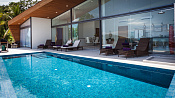 VILS-0080: Spacious 4-bedroom sea view villa with infinity pool in Maenam