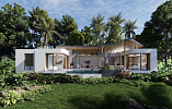 VILS-0075: Off-Plan single-stroy 3-bedroom tropical villas with private pool in Plai Laem