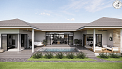 VILS-0050 - Off-plan 3-bedroom luxury tropical villas with private pool in Maenam, Koh Samui