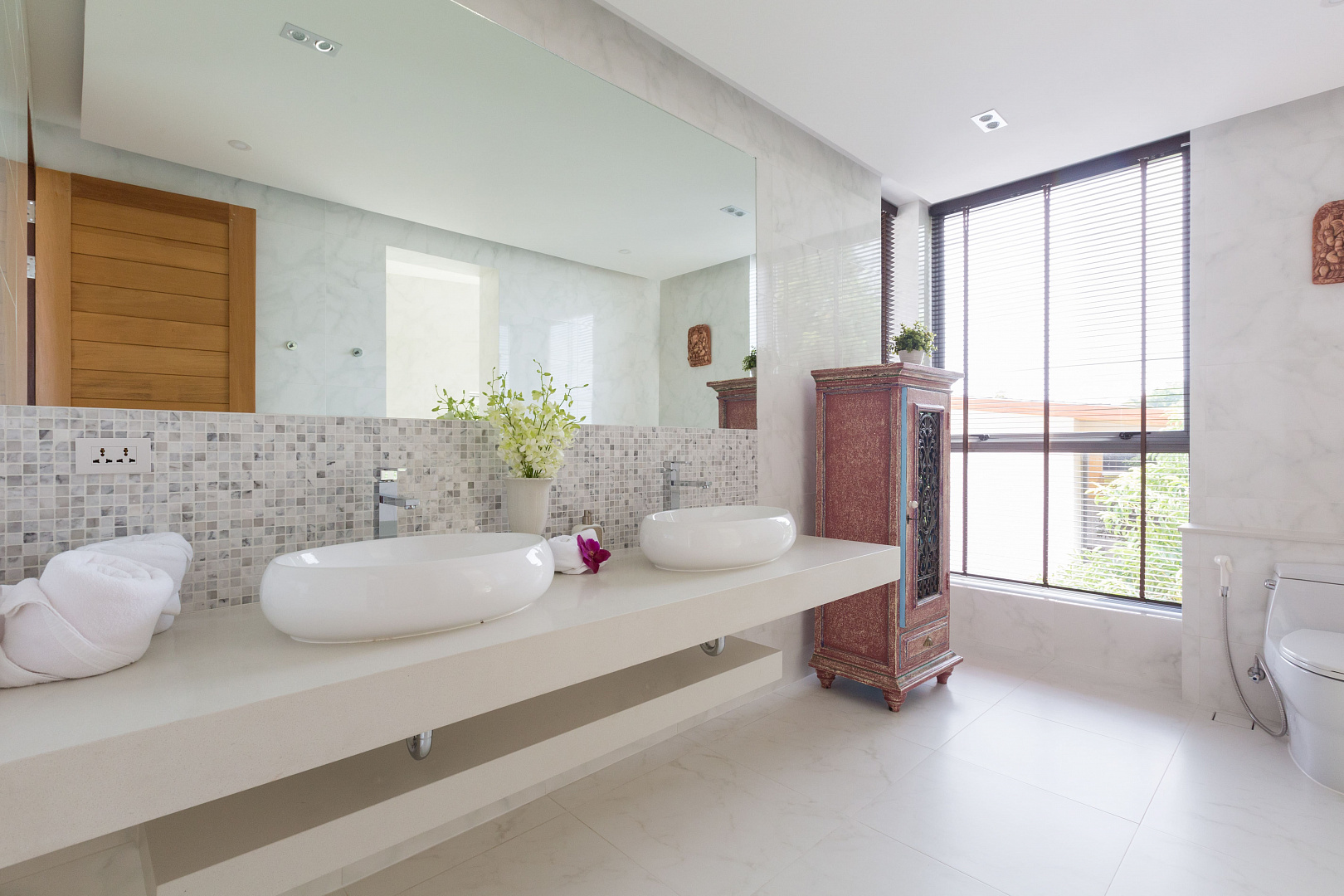 VILS-0056 - Luxury 4-bedroom sea view villa with infinity pool in Plai Laem for sale