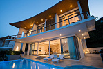 VILS-0056 - Luxury 4-bedroom sea view villa with infinity pool in Plai Laem for sale