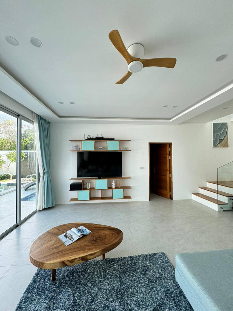 VILS-0083: Ready two-storey 3-bedroom private pool villa, close to Ban Tai Beach, Koh Samui