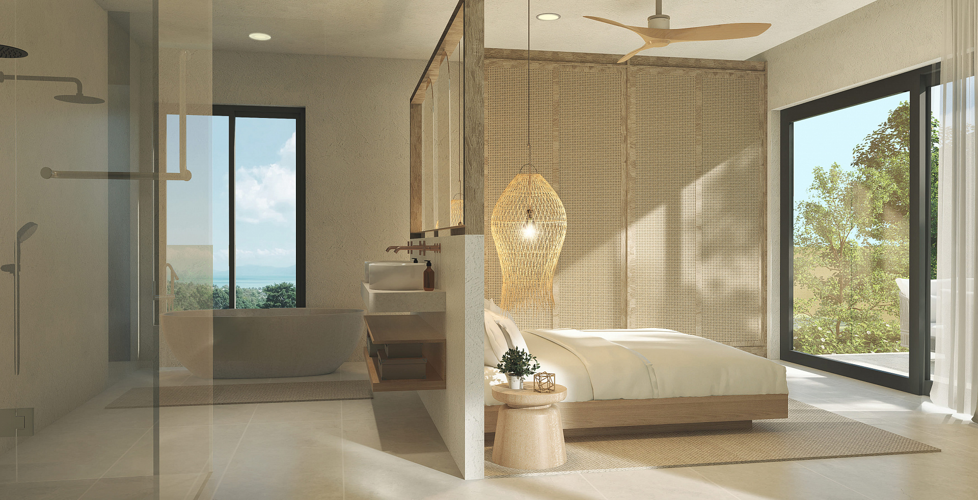 VILS-0079: Off-plan luxury 7-bedroom sea view villa with infinity pool, short drive to Bangrak Beach, Bophut