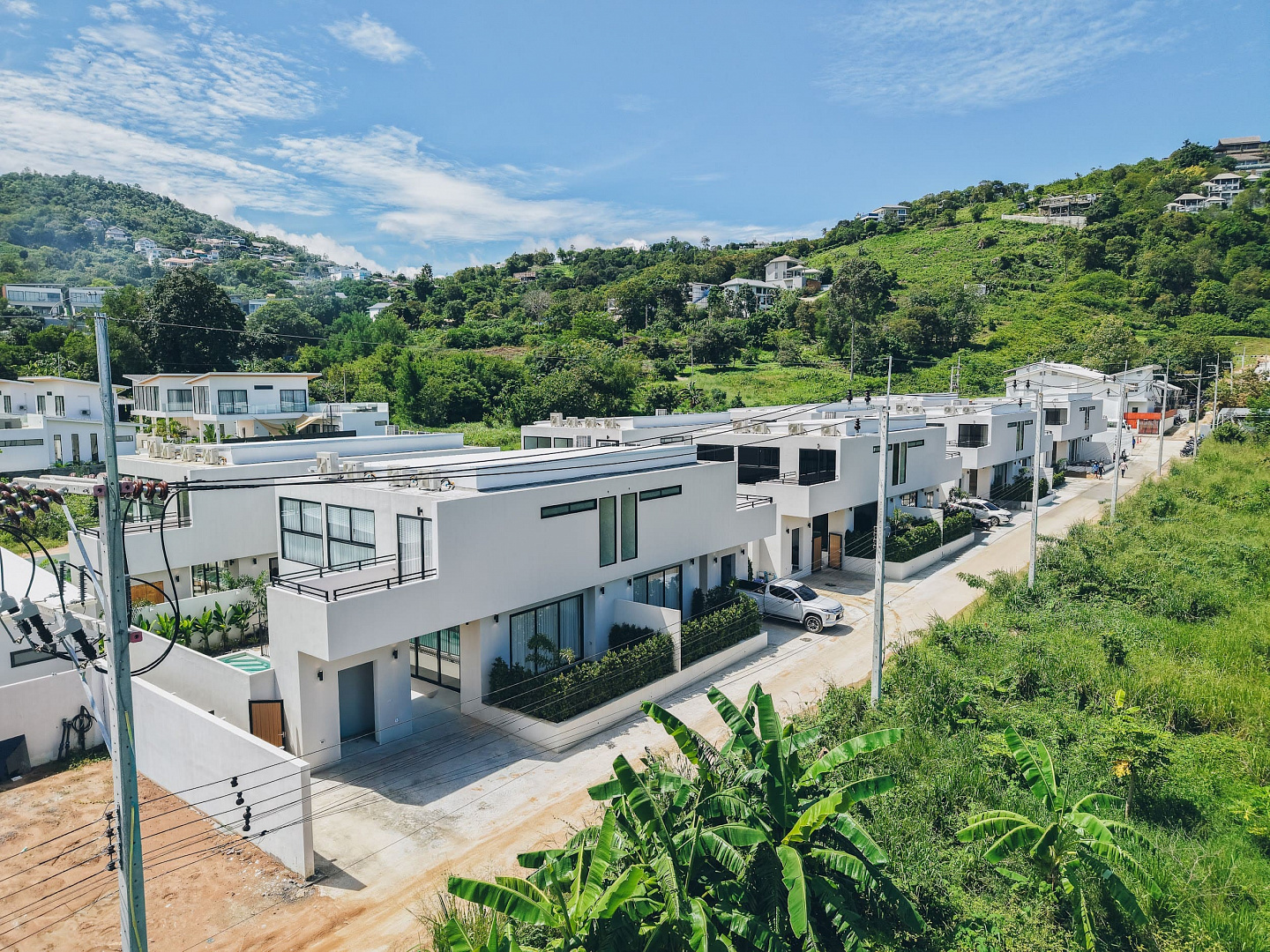 VILS-0073:Fully-fitted 3-bedroom villa with private pool and garden in Bo Phut, Samiu