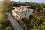 VILS-0079: Off-plan luxury 7-bedroom sea view villa with infinity pool, short drive to Bangrak Beach, Bophut 