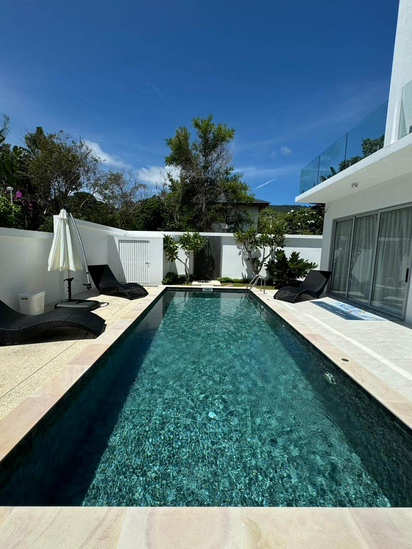 VILS-0083: Ready two-storey 3-bedroom private pool villa, close to Ban Tai Beach, Koh Samui