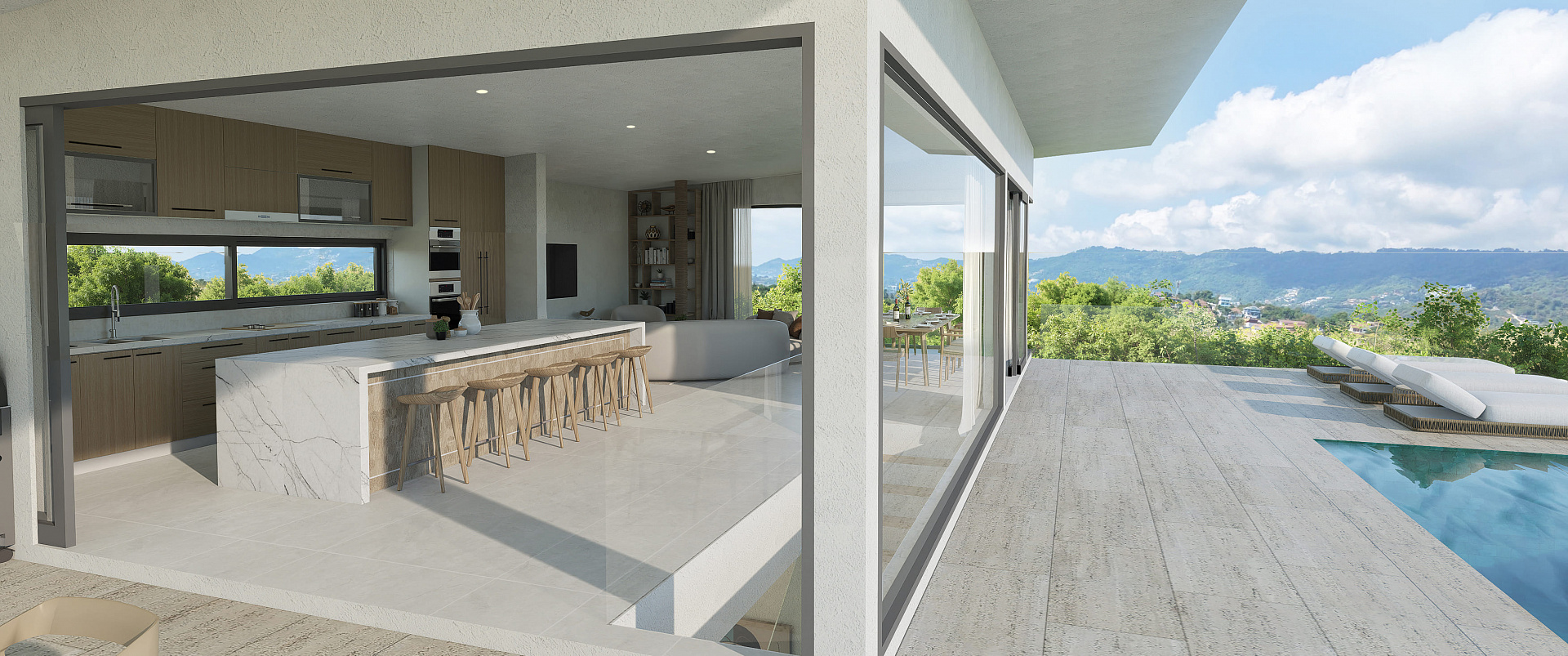 VILS-0079: Off-plan luxury 7-bedroom sea view villa with infinity pool, short drive to Bangrak Beach, Bophut