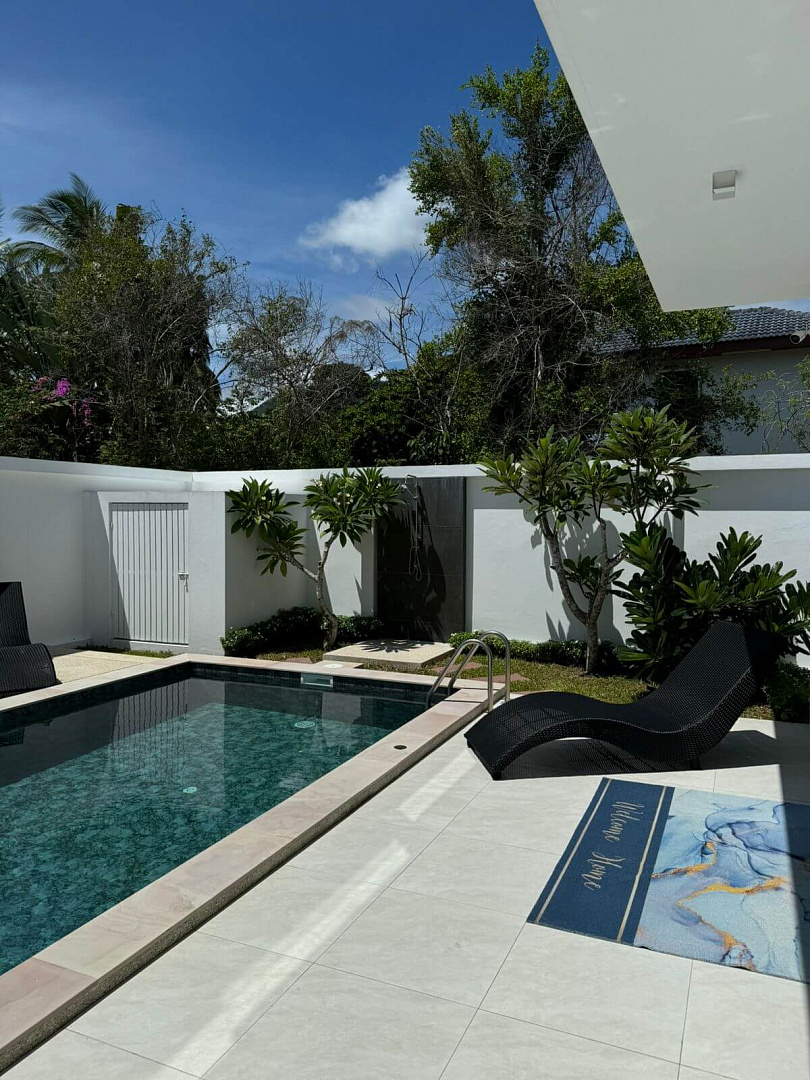 VILS-0083: Ready two-storey 3-bedroom private pool villa, close to Ban Tai Beach, Koh Samui