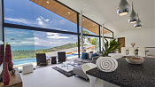 VILS-0080: Spacious 4-bedroom sea view villa with infinity pool in Maenam