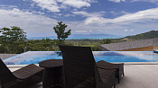 VILS-0080: Spacious 4-bedroom sea view villa with infinity pool in Maenam