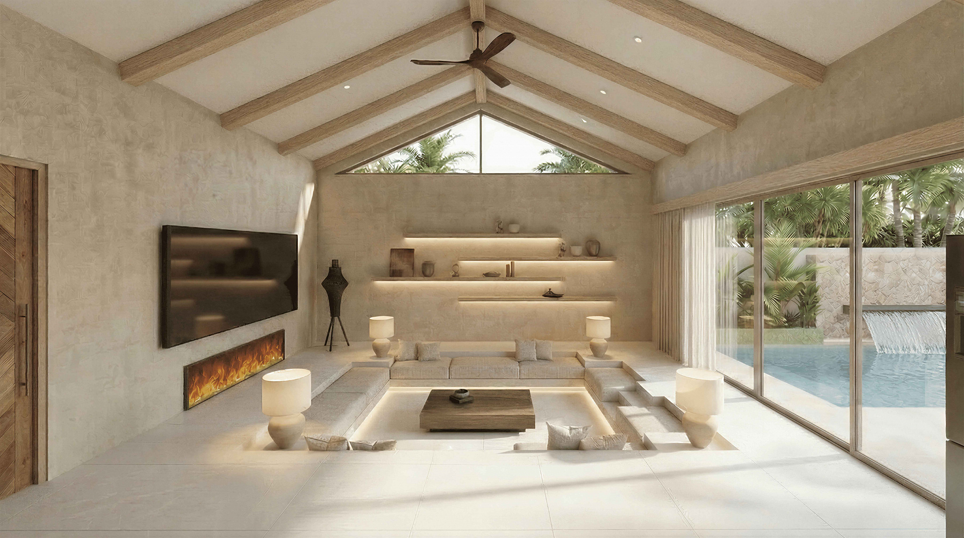 VILS-0085: Off-plan exclusive 3-bedroom lakeside villas in Chaweng