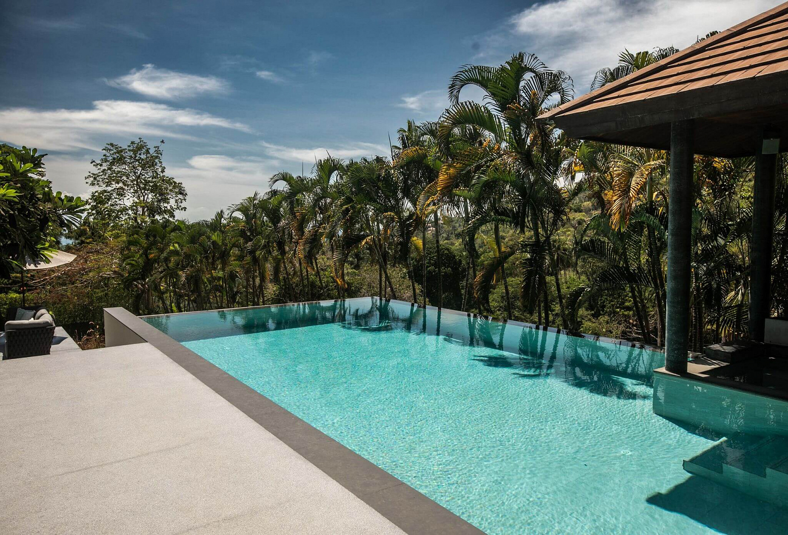 VILS-0059 - Atmospheric tropical 3-bedroom sea view villa with large private pool in Bang Por